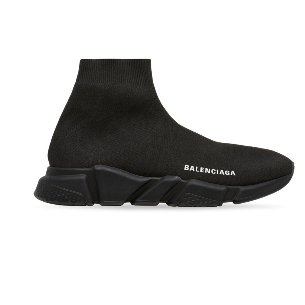 Balenciaga Speed Knit Sneaker - All Black